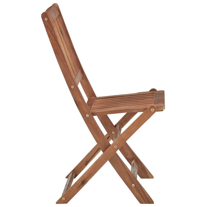 Casa si Gradina - Gradina si terasa - Mobilier exterior - Scaune si sezlonguri gradina - Scaune gradina pliabile cu perne, cu perne, 6 buc., lemn masiv de acacia - Infinity.ro