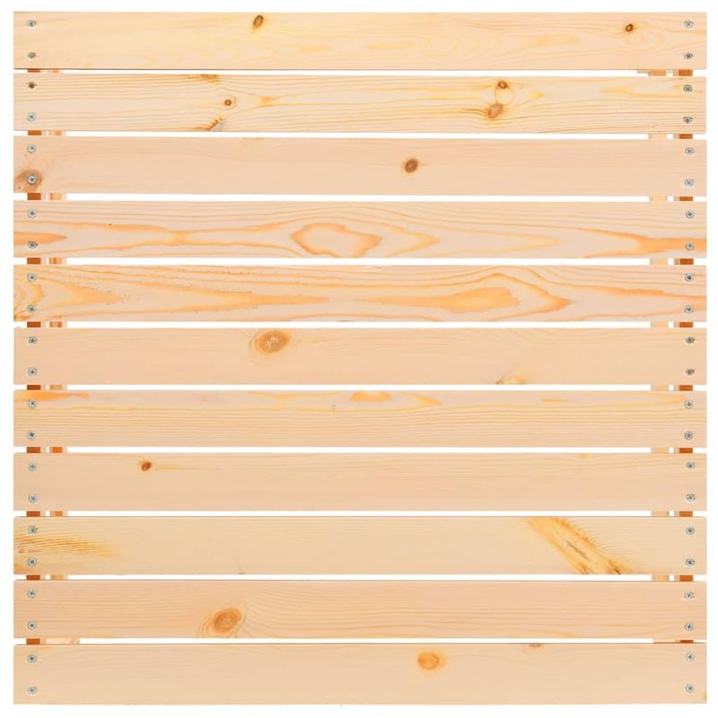 Casa si Gradina - Gradina si terasa - Mobilier exterior - Canapele si fotolii gradina - Canapea coltar de gradina cu perne, 2 piese, lemn masiv de pin, natural, model canapea de mijloc cu pernă de mijloc + suport pentru picioare - Infinity.ro
