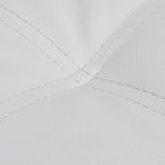 Casa si Gradina - Mobilier - Scaune si fotolii - Scaune - Sezlong cu perna, alb, piele ecologica - Infinity.ro