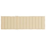 Casa si Gradina - Textile si covoare - Perne si pilote - Perne decorative - Perna de sezlong, bej, 200x70x3 cm, textil oxford - Infinity.ro