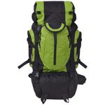 Sport si Outdoor - Articole de voiaj - Rucsacuri - Rucsac pentru drumetii XXL, 75 L, negru si verde - Infinity.ro