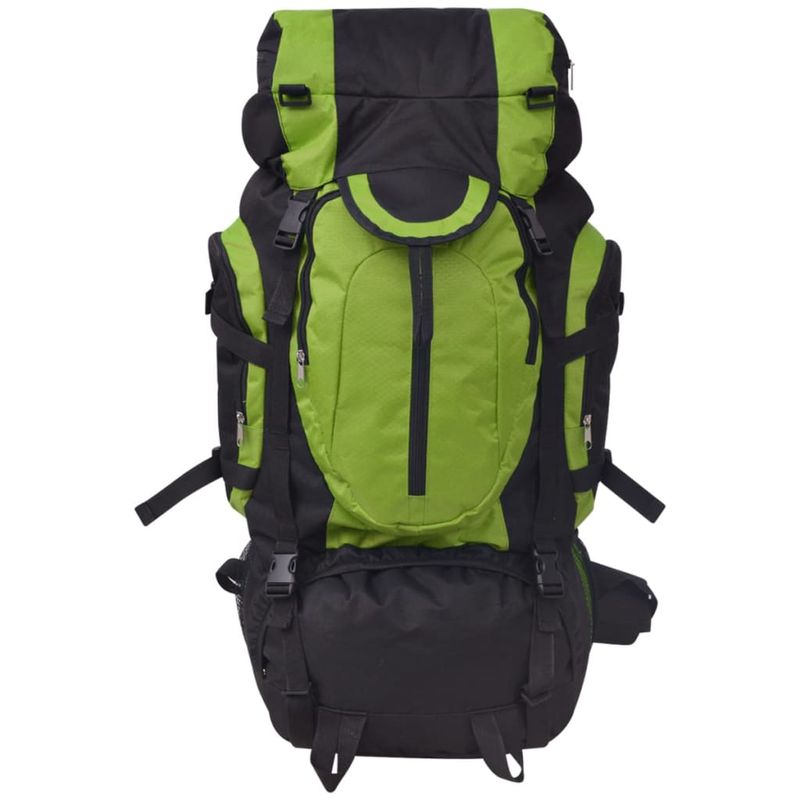 Sport si Outdoor - Articole de voiaj - Rucsacuri - Rucsac pentru drumetii XXL, 75 L, negru si verde - Infinity.ro