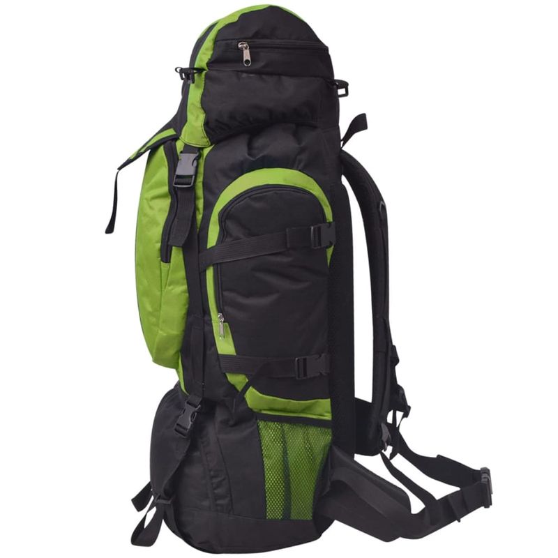 Sport si Outdoor - Articole de voiaj - Rucsacuri - Rucsac pentru drumetii XXL, 75 L, negru si verde - Infinity.ro