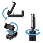 Laptop, Telefoane si Tablete - Telefoane mobile si accesorii - Accesorii Telefoane - Suport si docking telefoane - Suport telefon A.S.I.N.C , negru , pliabil si usor portabil , rotire 360 , material ABS , 95x35x35 mm , 97 grame - Infinity.ro