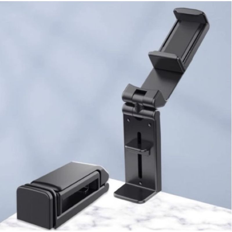 Laptop, Telefoane si Tablete - Telefoane mobile si accesorii - Accesorii Telefoane - Suport si docking telefoane - Suport telefon A.S.I.N.C , negru , pliabil si usor portabil , rotire 360 , material ABS , 95x35x35 mm , 97 grame - Infinity.ro