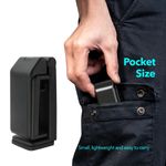 Laptop, Telefoane si Tablete - Telefoane mobile si accesorii - Accesorii Telefoane - Suport si docking telefoane - Suport telefon A.S.I.N.C , negru , pliabil si usor portabil , rotire 360 , material ABS , 95x35x35 mm , 97 grame - Infinity.ro