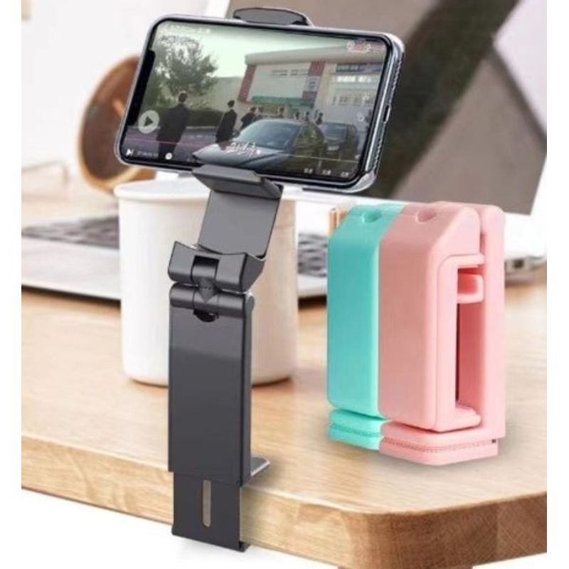 Laptop, Telefoane si Tablete - Telefoane mobile si accesorii - Accesorii Telefoane - Suport si docking telefoane - Suport telefon A.S.I.N.C , negru , pliabil si usor portabil , rotire 360 , material ABS , 95x35x35 mm , 97 grame - Infinity.ro