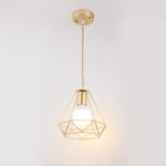 Casa si Gradina - Corpuri si surse de iluminat - Lustre si pendule - Lustra Zalis LuminiLux, Auriu, 20 cm, Metal, E27 - Infinity.ro