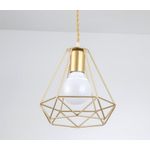 Casa si Gradina - Corpuri si surse de iluminat - Lustre si pendule - Lustra Zalis LuminiLux, Auriu, 20 cm, Metal, E27 - Infinity.ro