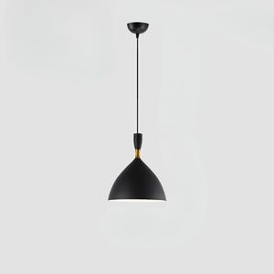 Lustra Astrelas LuminiLux, Negru, 17 x 24 cm, Metal, E27