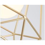 Casa si Gradina - Corpuri si surse de iluminat - Lustre si pendule - Lustra Zalis LuminiLux, Auriu, 20 cm, Metal, E27 - Infinity.ro