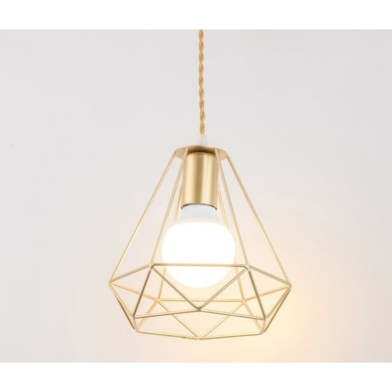 Casa si Gradina - Corpuri si surse de iluminat - Lustre si pendule - Lustra Zalis LuminiLux, Auriu, 20 cm, Metal, E27 - Infinity.ro