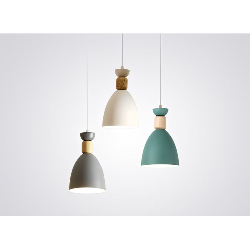 Casa si Gradina - Corpuri si surse de iluminat - Lustre si pendule - Lustra Timeless LuminiLux, Gri, 14 cm, Metal, E27 - Infinity.ro