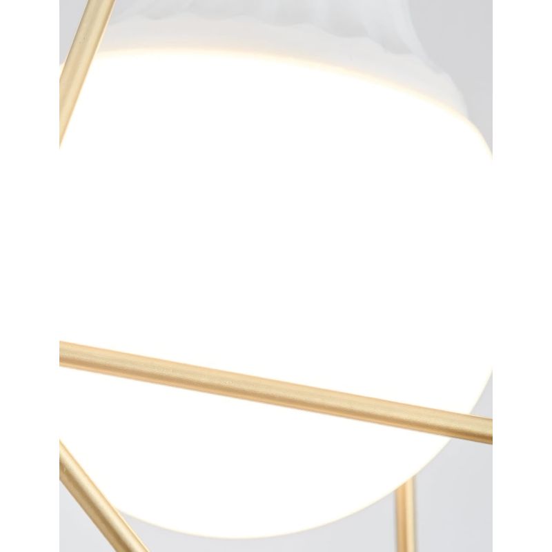 Casa si Gradina - Corpuri si surse de iluminat - Lustre si pendule - Lustra Zalis LuminiLux, Auriu, 20 cm, Metal, E27 - Infinity.ro