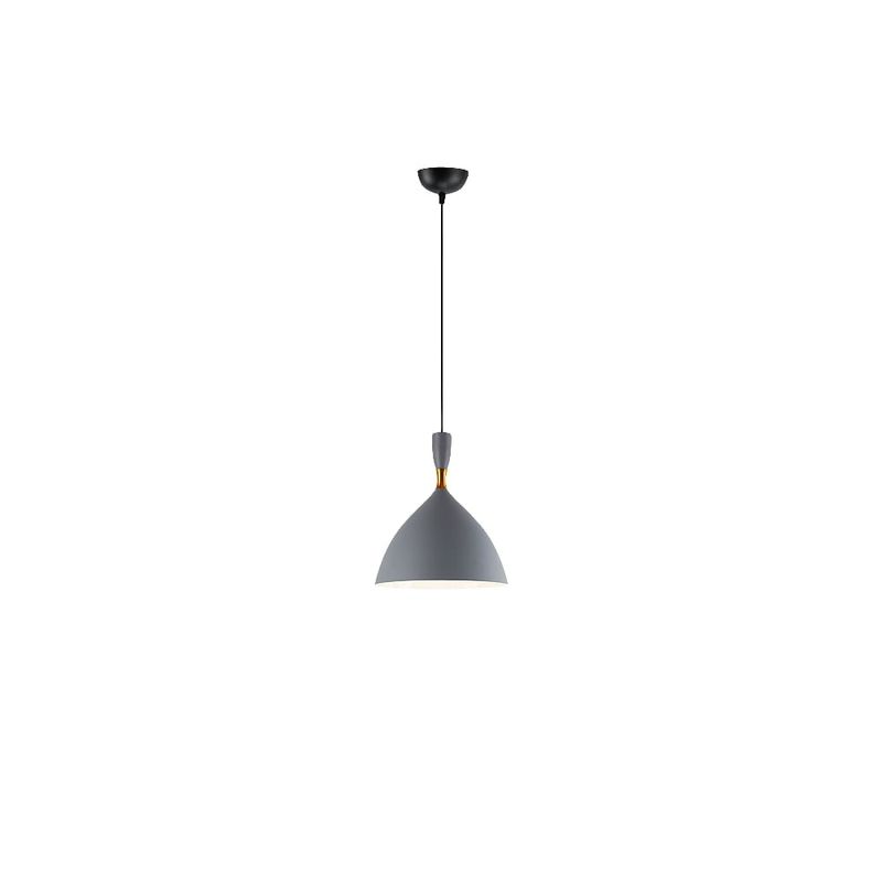 Casa si Gradina - Corpuri si surse de iluminat - Lustre si pendule - Lustra  Blissful LuminiLux, Gri, 17x24 cm, Metal, E27 - Infinity.ro