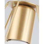 Casa si Gradina - Corpuri si surse de iluminat - Lustre si pendule - Lustra Zalis LuminiLux, Auriu, 20 cm, Metal, E27 - Infinity.ro