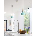 Casa si Gradina - Corpuri si surse de iluminat - Lustre si pendule - Lustra Swirl, LuminiLux,Verde, 22 x 15 cm, Metal, E27 - Infinity.ro