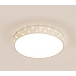 Casa si Gradina - Corpuri si surse de iluminat - Plafoniere, aplice si spoturi - Plafoniera Honys LuminiLux, Alb, 45 cm, Metal, LED - Infinity.ro