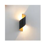 Casa si Gradina - Corpuri si surse de iluminat - Veioze si lampi - Veioze - Aplica Norik  LuminiLux, Negru, 28 x 10  cm, Metal - Infinity.ro