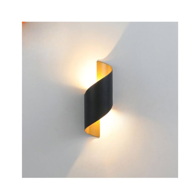 Casa si Gradina - Corpuri si surse de iluminat - Veioze si lampi - Veioze - Aplica Norik  LuminiLux, Negru, 28 x 10  cm, Metal - Infinity.ro