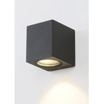 Casa si Gradina - Corpuri si surse de iluminat - Plafoniere, aplice si spoturi - Aplica LuminaFlair, LuminiLux, Negru, 8 x 7 x 6 cm, Metal, LED - Infinity.ro