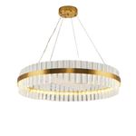 Casa si Gradina - Corpuri si surse de iluminat - Lustre si pendule - Candelabru Lissa, LuminiLux, Auriu, 60  cm, Kristal - Infinity.ro