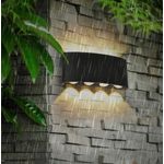 Casa si Gradina - Corpuri si surse de iluminat - Plafoniere, aplice si spoturi - Aplica Radiant Elegance LuminiLux, Negru, 22 x 8 x 5 cm, Metal, LED - Infinity.ro