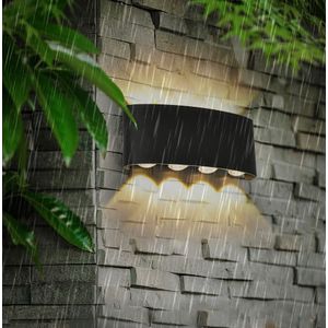 Aplica Radiant Elegance LuminiLux, Negru, 22 x 8 x 5 cm, Metal, LED