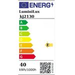 Casa si Gradina - Corpuri si surse de iluminat - Veioze si lampi - Veioze - Lampa Eleganza, LuminiLux, Alb, 23 x 20 cm, Metal, LED - Infinity.ro