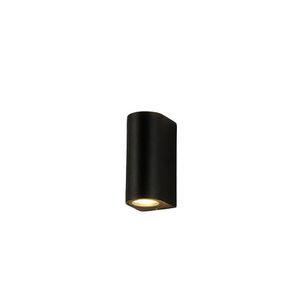 Aplica WallLamp, LuminiLux, Negru, 15 x 7 x 6  cm, Metal, LED