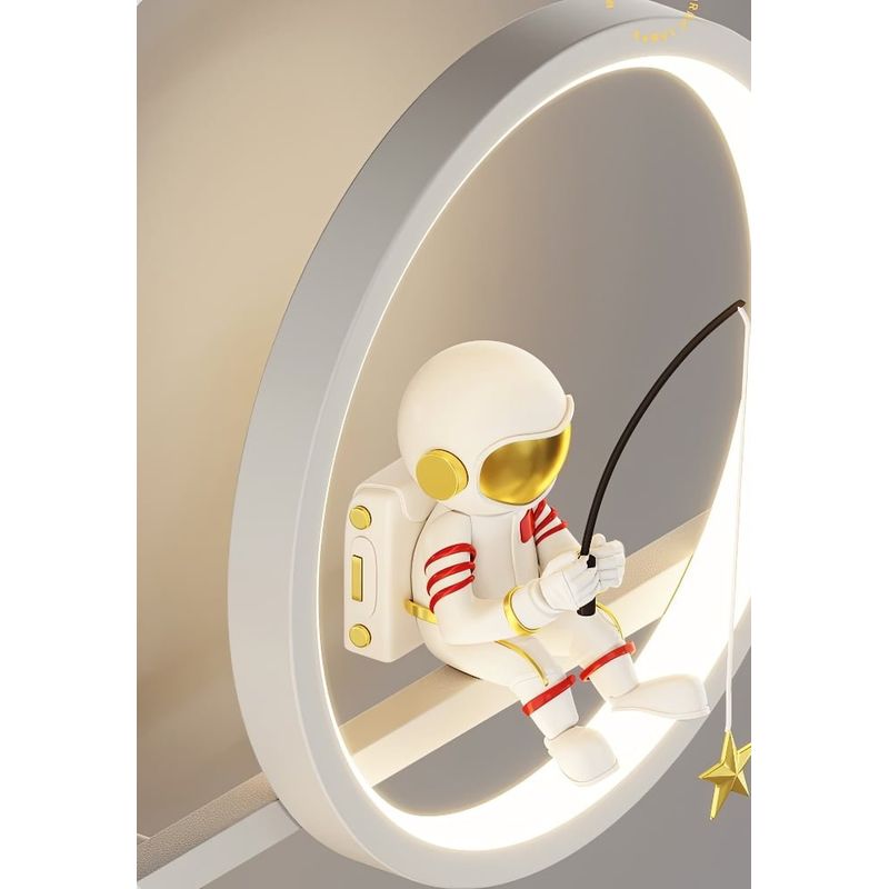 Casa si Gradina - Corpuri si surse de iluminat - Plafoniere, aplice si spoturi - Aplica Stony, LuminiLux, Alb, 40 x 22 cm, Metal, Led - Infinity.ro