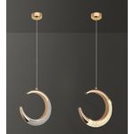 Casa si Gradina - Corpuri si surse de iluminat - Veioze si lampi - Veioze - Lampa Low Low, LuminiLux, Auriu, 22 x 20 cm, Metal, LED - Infinity.ro