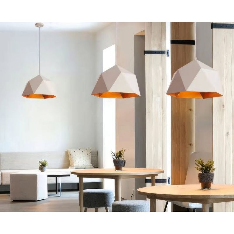 Casa si Gradina - Corpuri si surse de iluminat - Lustre si pendule - Pendul Sway LuminiLux, Alb, 25 cm, Metal, E27 - Infinity.ro