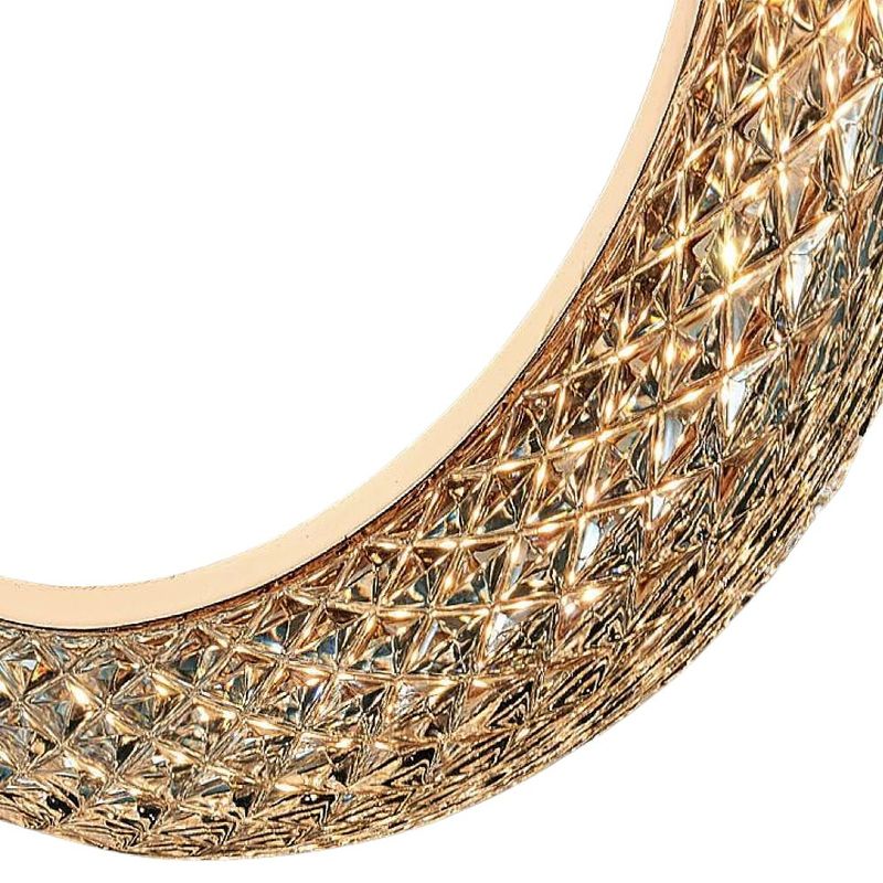 Casa si Gradina - Corpuri si surse de iluminat - Veioze si lampi - Veioze - Lampa Low Low, LuminiLux, Auriu, 22 x 20 cm, Metal, LED - Infinity.ro