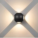Casa si Gradina - Corpuri si surse de iluminat - Plafoniere, aplice si spoturi - Aplica led Felisya, LuminiLux, Negru,10  cm, Metal, LED - Infinity.ro