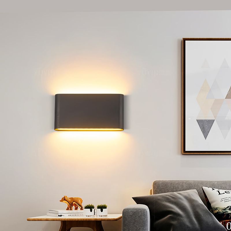 Casa si Gradina - Corpuri si surse de iluminat - Plafoniere, aplice si spoturi - Aplica Eclat Prestige LuminiLux, Negru, 17, 5 x 9 cm, Metal, LED - Infinity.ro