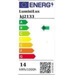 Casa si Gradina - Corpuri si surse de iluminat - Veioze si lampi - Veioze - Lampa Stellare, LuminiLux, Auriu + Negru,  55 x 18 cm, Metal, LED - Infinity.ro