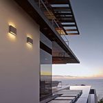 Casa si Gradina - Corpuri si surse de iluminat - Plafoniere, aplice si spoturi - Aplica Eclat Prestige LuminiLux, Negru, 17, 5 x 9 cm, Metal, LED - Infinity.ro