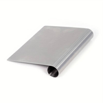 Casa si Gradina - Bucatarie si vesela - Ustensile bucatarie - Ustensile ornare prajituri - Cutit/Racleta  pentru Taiat Aluat Feliere Alimente Ornare Tort sau Prajituri Gradat Glixicom Inox 15 x 13 cm - Infinity.ro