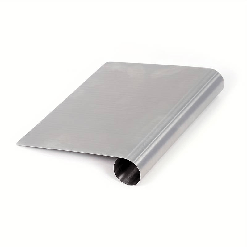 Casa si Gradina - Bucatarie si vesela - Ustensile bucatarie - Ustensile ornare prajituri - Cutit/Racleta  pentru Taiat Aluat Feliere Alimente Ornare Tort sau Prajituri Gradat Glixicom Inox 15 x 13 cm - Infinity.ro