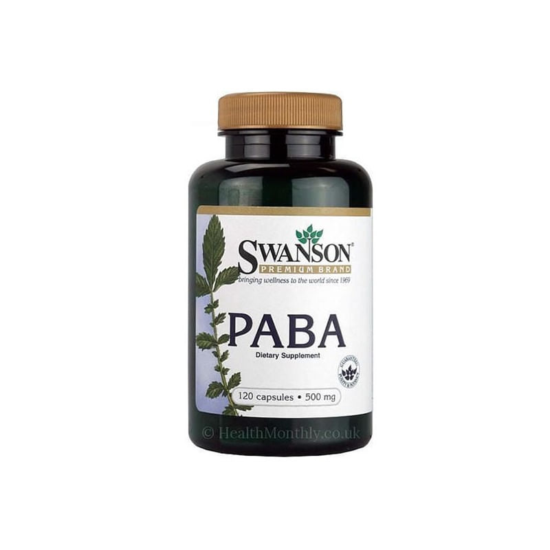 Ingrijire personala si Cosmetice - Sanatate si wellness - Suplimente alimentare - Vitamine si minerale - Swanson Paba 500 mg 120 Capsule - Infinity.ro