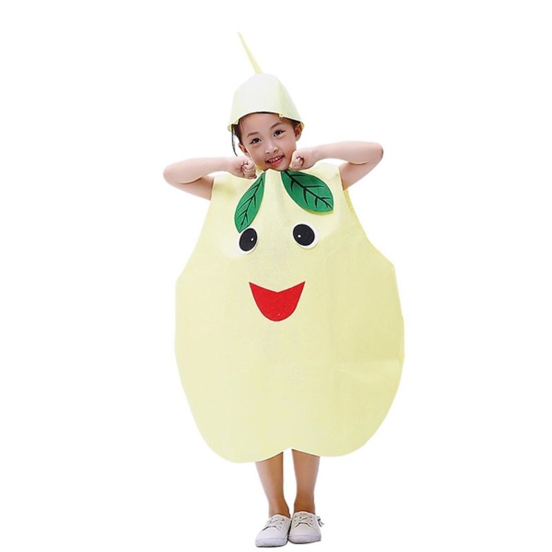 Casa si Gradina - Decoratiuni - Decoratiuni petrecere - Masti si costume carnaval - Costum fruct Para/Gutuie, IdeallStore®, galben, marime universala - Infinity.ro