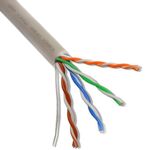 Casa si Gradina - Electrice - Cabluri electrice si conductori - Cablu UTP CAT5E CUPRU 0.5mm 24AWG rola 50 metri ROVISION - Infinity.ro