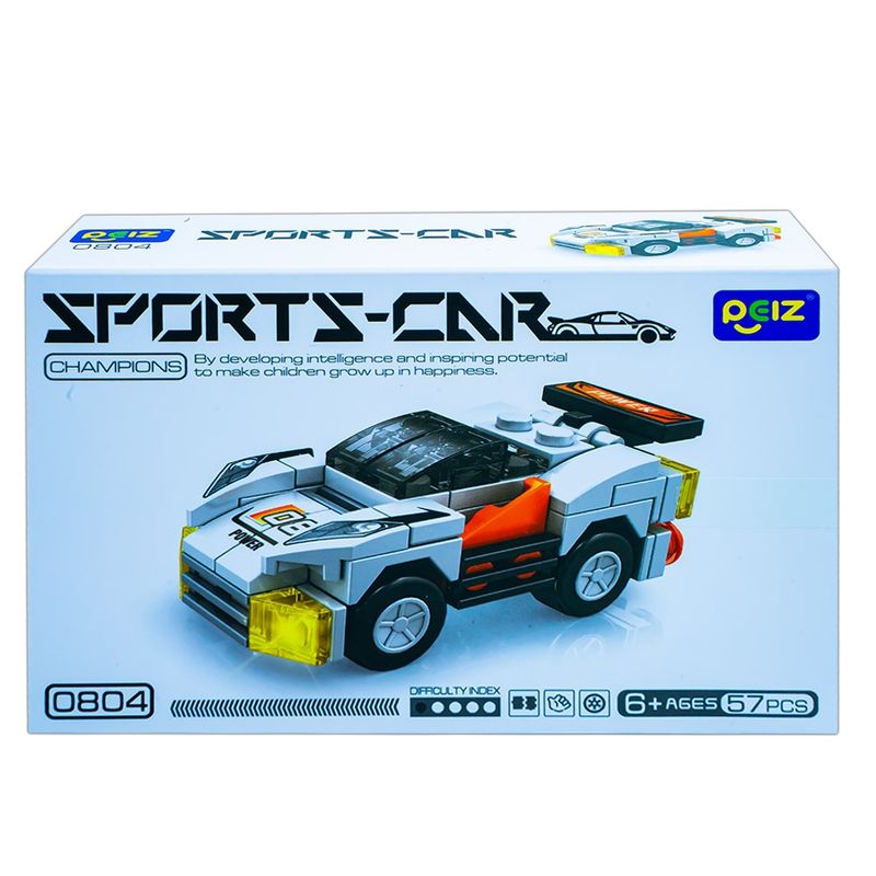 Jucarii, Copii si Bebe - Jucarii si jocuri - Seturi de constructie si cuburi - Cuburi si caramizi - Cuburi constructii, Masina, 16 seturi/cutie - Infinity.ro