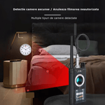 Laptop, Telefoane si Tablete - Wearables si gadgeturi - Gadgeturi - Dispozitive spionaj - Detector dispozitive spionaj, K18S, camere ascunse, microfoane, GPS, autonomie 35 ore - Infinity.ro