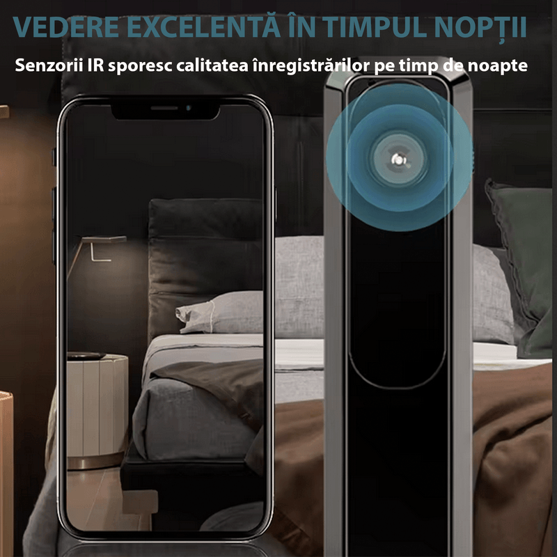 Laptop, Telefoane si Tablete - Wearables si gadgeturi - Gadgeturi - Dispozitive spionaj - Camera video, N1, 1080p, autonomie 4 ore, viziune nocturna, detectie a miscarii - Infinity.ro