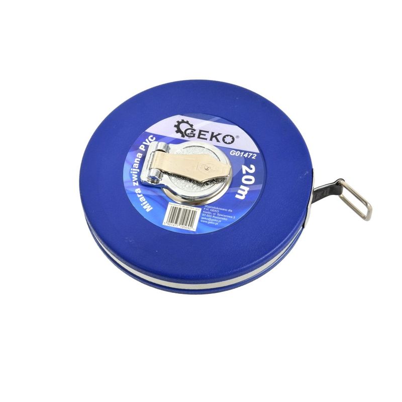 Casa si Gradina - Constructii - Scule de mana si unelte - Unelte de masurat - Ruleta din PVC 20m, GEKO G01472 - Infinity.ro