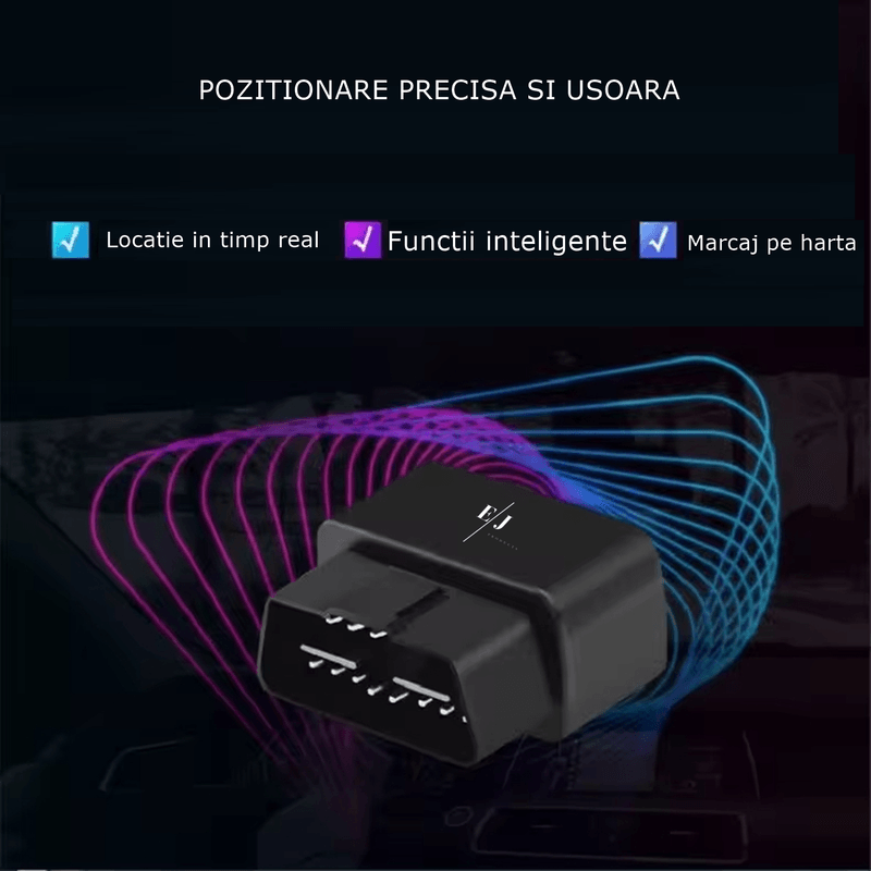 Laptop, Telefoane si Tablete - Wearables si gadgeturi - Gadgeturi - Dispozitive spionaj - Mini GPS 4G cu interfata OBD, D9, autonomie standby 30 zile, precizie 5-15m, negru - Infinity.ro