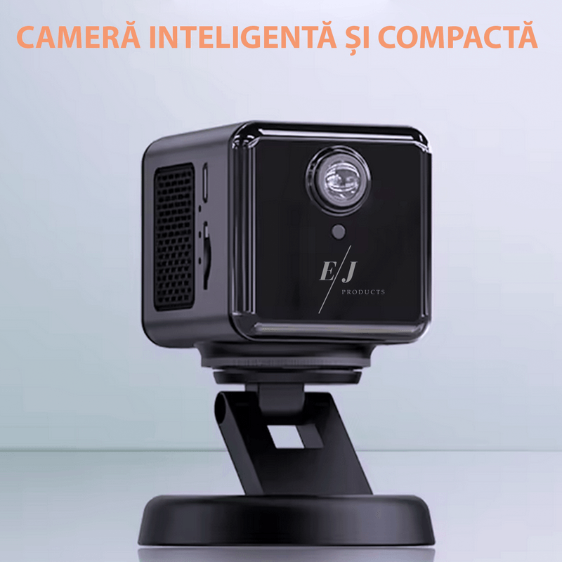Laptop, Telefoane si Tablete - Wearables si gadgeturi - Gadgeturi - Dispozitive spionaj - Camera supraveghere, H101, 1080p, rotatie 360°, unghi de vizualizare 150°, viziune nocturna, detectarea miscarii, negru - Infinity.ro