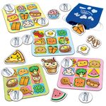 Jucarii, Copii si Bebe - Jucarii si jocuri - Jucarii & jocuri educative - Jocuri si jucarii educative - Joc Educativ Bingo Distractiv cu Alimente - Infinity.ro